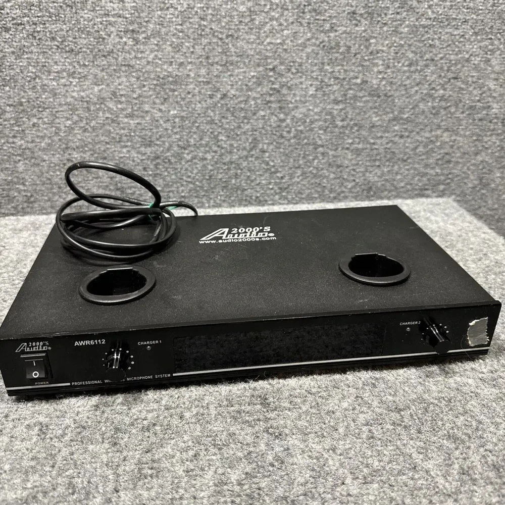 AUDIO‎ 2000'S AWR 6112 PROFESSIONAL WIRELESS MICROPHONE SYSTEM